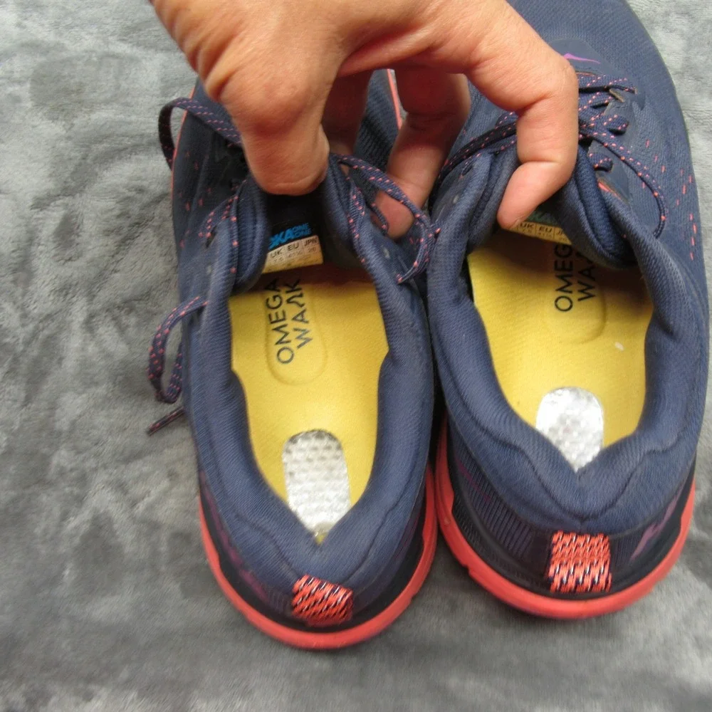 Hoka Running Shoes Womens 9 B Blue Challenger ATR 6 Lightweight Lace-Up Athletic
